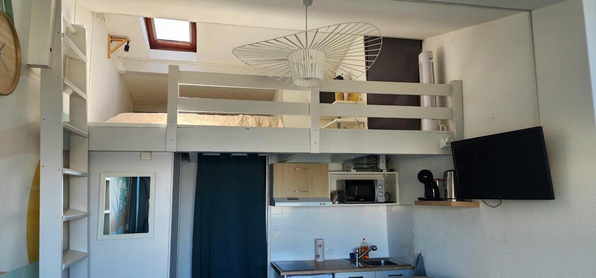 Studio meublé cap d Agde avec tres belle vue sur le port Exterior foto